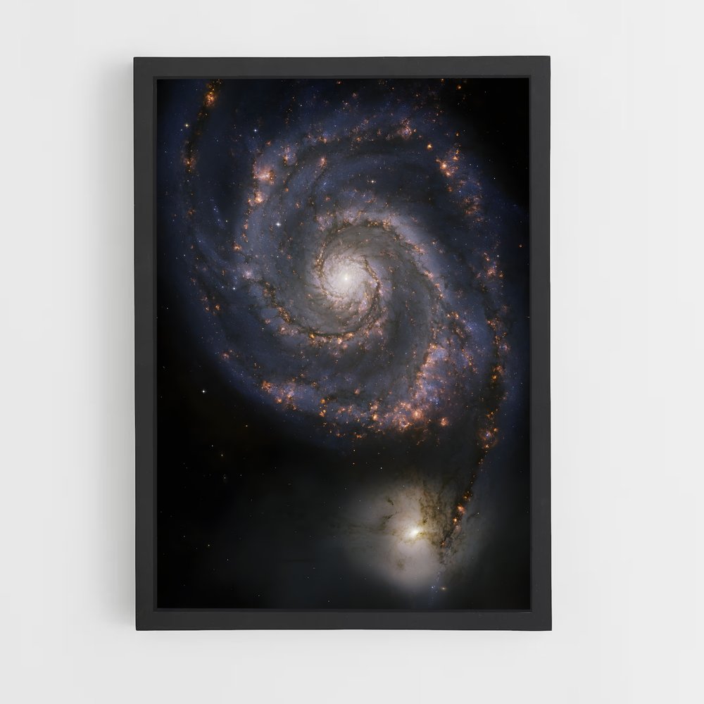 Poster Galaxie Enspirale (vue 2)